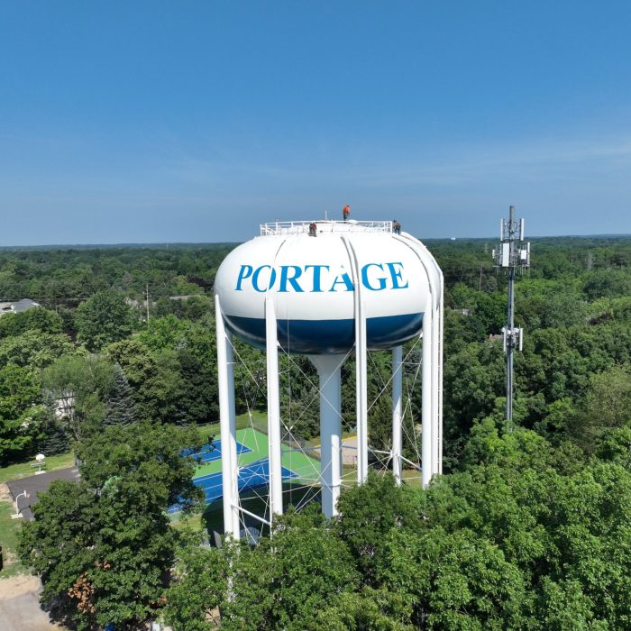 Portage, MI Elevated Water Storage Tank Rehabilitation Project