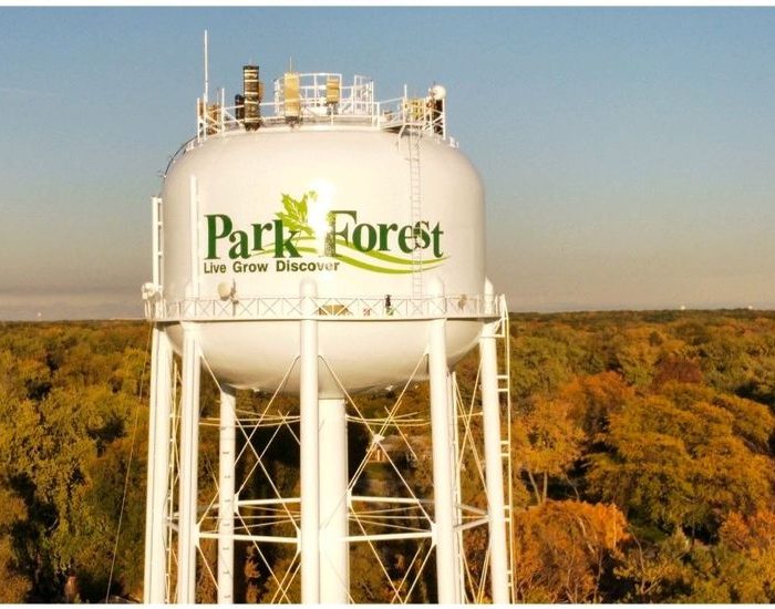 Rehabilitating a 500,000-Gallon Leg Water Tank in Park Forest, IL